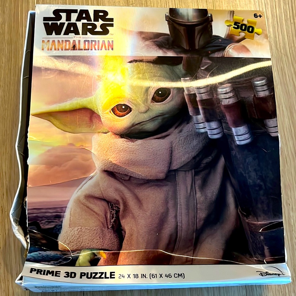 Star Wars Mandalorian 3D puzzle 500 PCs